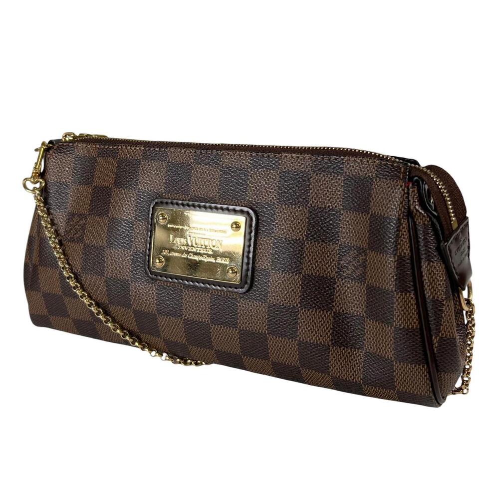 LOUIS VUITTON Brown Damier Canvas Pouch - Picture 2 of 16